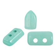 Perle di vetro Piros® da Puca® 2x5 mm - Blue Green Opal x10g|raw }}