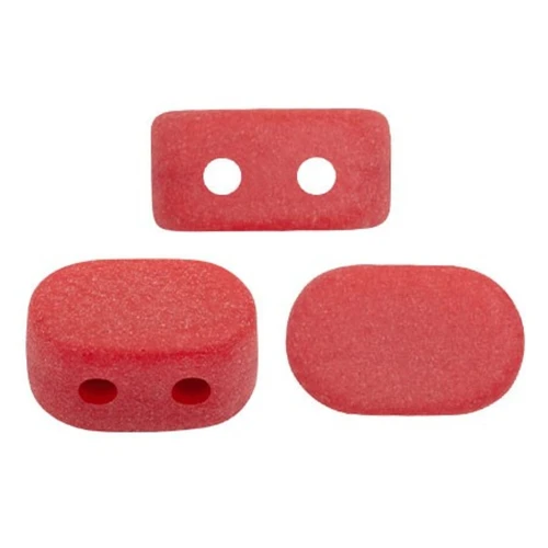 Perle in vetro Lipsi® di Puca® 4x6 mm - Grenadine Opal Mat x10g