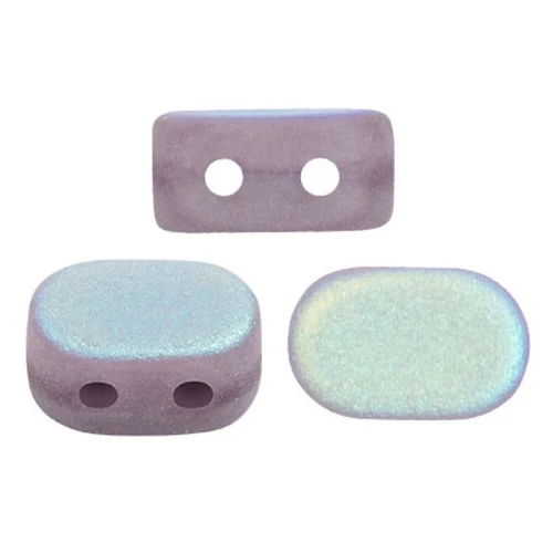 Perle in vetro Lipsi® di Puca® 4x6 mm - Amethyst Opal AB Mat x10g