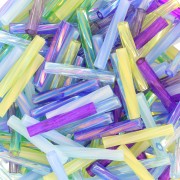 Bugles Mix Twist Miyuki 12 mm TW2012/MIX01 - Jeweltone x10g|raw }}