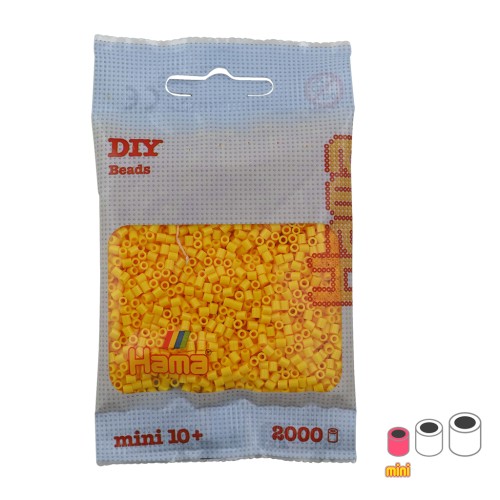 Perle Hama Mini Giallo (n°03) x2000