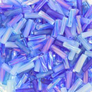 Mix Bugles Twist Miyuki 6 mm TW206/MIX-01 - Blueberry Pie x10g