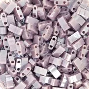 Perline Miyuki Half Tila 5x2.3x1.9mm HTL-0437 - Opaque Mauve Luster x10g