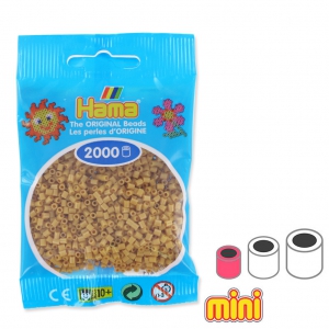 Perle Hama Mini Marron Clair (n°21) x2000