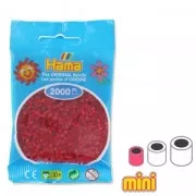 Perle Hama Mini Rosso scuro (n°22) x2000