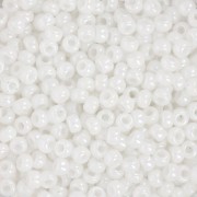 Rocaille Miyuki  8/0 0471 - White Pearl AB x8g|raw }}