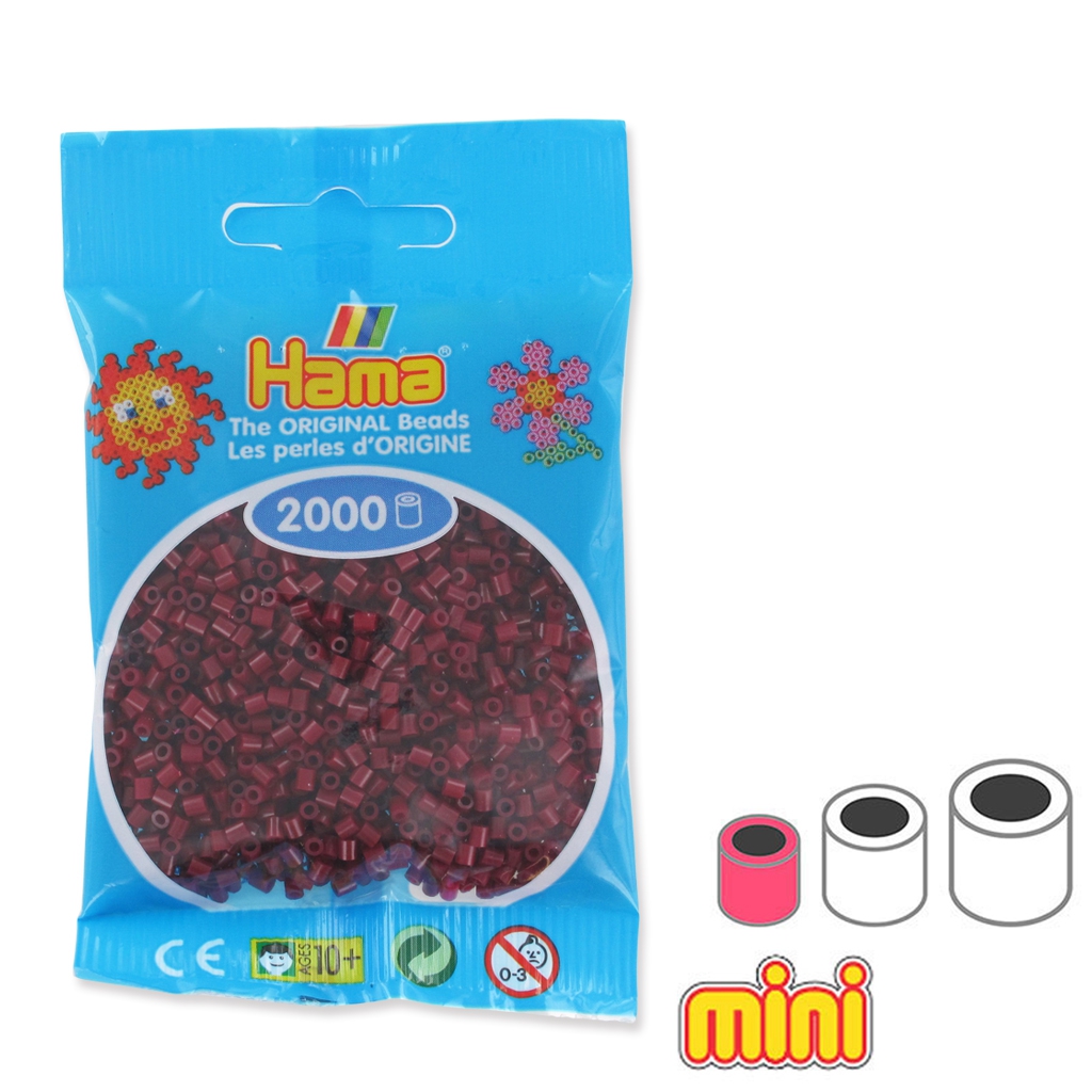 Hama Perline Mini Beige – Confezione Da 2.000 Pezzi – Diametro 2,5 Mm – Per Creazioni Pixel Art E Lavoretti Creativi (Età 10+) - 4