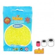 Perle Hama Mini Giallo Pastello (n°43) x2000