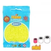 Perles à repasser Hama MINI 2.5 mm Jaune Pastel (n°43) x2000