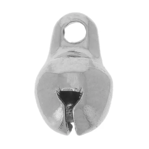 Ciondolo a campana da 5 mm - Acciaio inox 316L x1