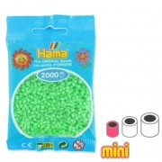 Perle Hama Mini Verde Pastello (n°47) x2000