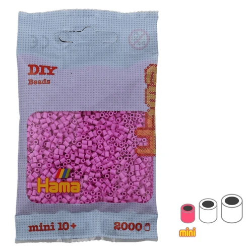 Perle Hama Mini Rosa Pastello (n°48) x2000