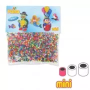 Assortiment de perles à repasser Hama MINI 2.5 mm 48 couleurs x7500