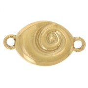 Distanziatore a spirale 14x8 mm - acciaio inox 304L dorato x1