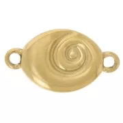 Distanziatore a spirale 14x8 mm - acciaio inox 304L dorato x1