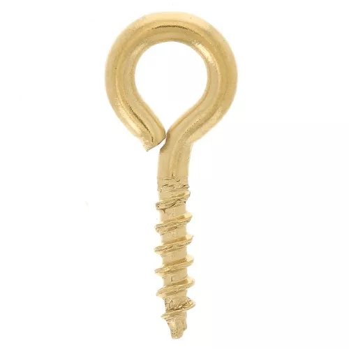 Ganci a vite con anello 5x10 mm - Acciaio inox 304L x10