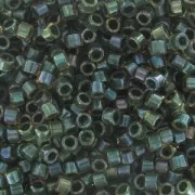 Miyuki Delica 11/0 DB0273 - Forest Green Lined Topaz AB