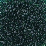Miyuki Delica 11/0 DB0275 - Lined Emerald Luster