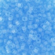 Miyuki Delica 11/0 DB0747 - Mat Transparent Aqua|raw }}