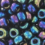 Perline Miyuki 8/0 455 - Blu iris variegato metallizzato x8g