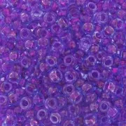 Perlina Miyuki 11/0 352 - Fuchsia Lined Aqua Luster