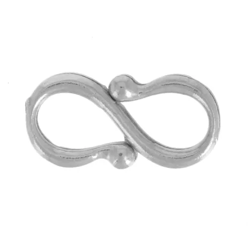 Chiusura a gancio 9x5 mm - acciaio inox 304L x1
