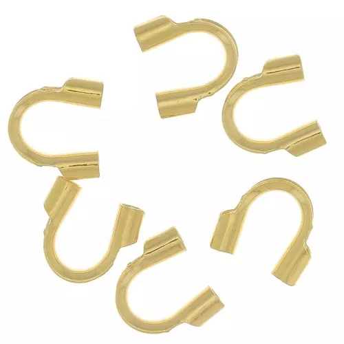 Protezioni per fili 1 mm - Oro x20