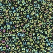 Perline Miyuki 11/0 468 - Malachite Green Iris Metallic x8g