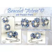 Perle di vetro Samos® by Puca® 7x5 mm - Stardust Beige x10g