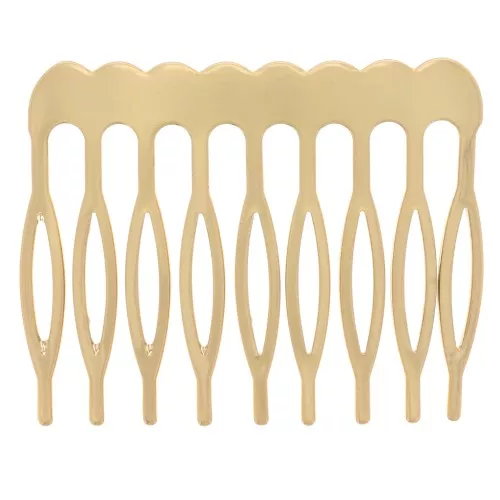 Fermacapelli da decorare 23x29 mm -dorato x1