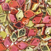 Dragon Scale Bead 1.5x5 mm Crystal California Gold Rush x5g|raw }}