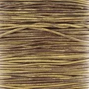Cordone di cuoio europeo 1 mm - Bronzo x1m