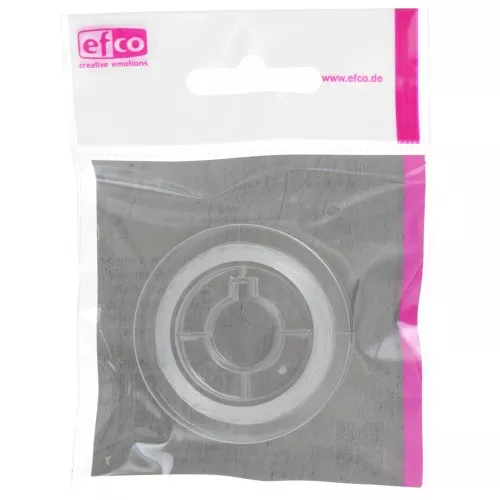 Filo elastico in poliestere 0,5 mm - Efco - Trasparente x10m