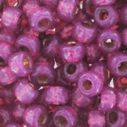 Rocaille Miyuki Duracoat 8/0 4247 - Dyed Peony Pink Silverline x8g|raw }}