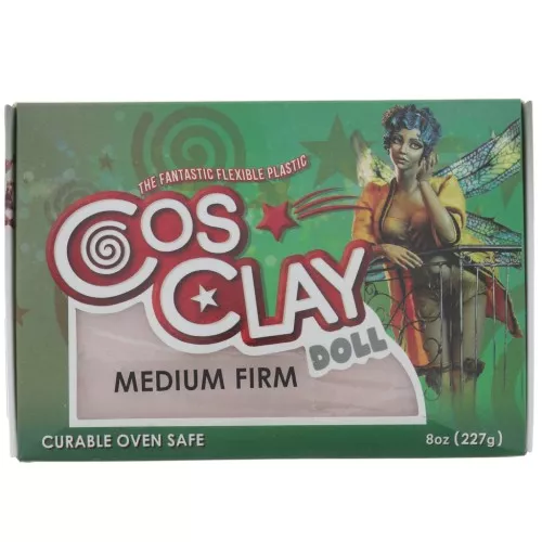 Pasta polimerica Cosclay Doll - Mediamente compatta - Beige caldo x227g
