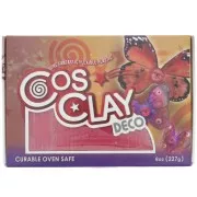 Rosso - Pâte polymère Cosclay Deco - Rouge x227g Pâte polymère Cosclay Deco - Rouge x227g