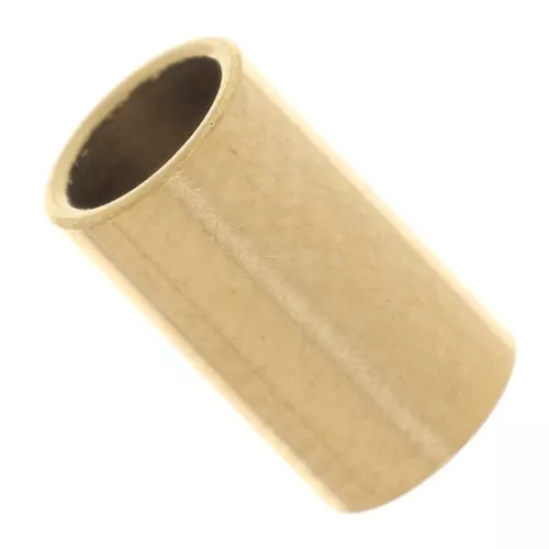 Terminali tubo di finitura per cordone da 3 mm -acciaio inossidabile 304 Dorato x4
