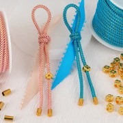 Terminali tubo di finitura per cordone da 3 mm - acciaio inox 304 x10