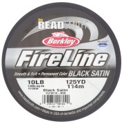 Filo Fireline - Treccia fusibile 0,17 mm (10LB) - Nero satinato x114m|raw }}
