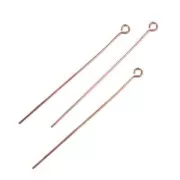Chiodo testa tonda 50x0,7 mm dorato rosa x10