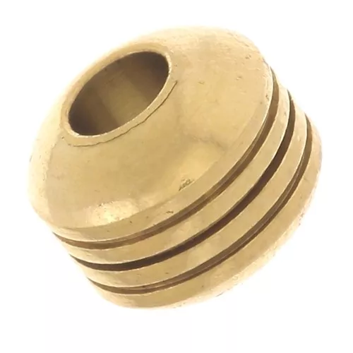 Rondella nervata - 6x5 mm - acciaio inossidabile 304L Dorato x1