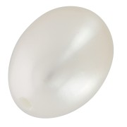 Perle d'acqua dolce semiperforate olive 9x7 mm - Grado AAA - Bianco x2|raw }}