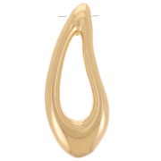 Pendente irregolare 28x11 mm - Dorato con oro fino x1