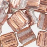 Groovy Tiles 6 mm Crystal Capri Gold x20|raw }}