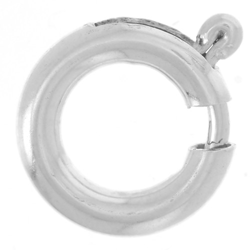 Chiusura a molla 8 mm senza anello - Argento 925 x1