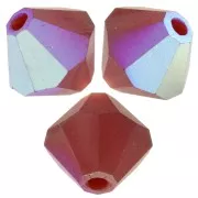 Preciosa Biconi - Perline 6 mm - Siam AB opaco x12