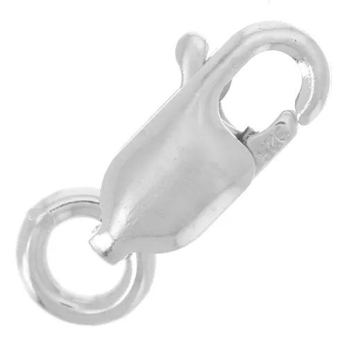 Chiusura aragosta lunga 7 mm - Argento 925 x1