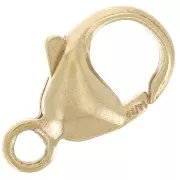 Moschettone da 13 mm - Gold filled (oro laminato) x1