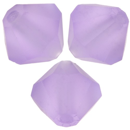 Preciosa Biconi - Perline 6 mm - Viola opaco x12