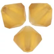 Preciosa Biconi - Perline 6 mm - Topazio opaco x12